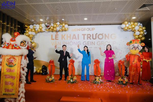 CHÍNH THỨC KHAI TRƯƠNG VĂN PHÒNG TRỤ SỞ CHÍNH TIÊU CHUẨN QUỐC TẾ CỦA GEIN GROUP TẠI THỦ ĐÔ HÀ NỘI - ĐẶT NỀN MÓNG CHO SỰ PHÁT TRIỂN VƯỢT BẬC